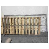 Approx. 10x5ft Chain Link Fence Gate/Panel