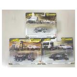 3 NIP Hot Wheels Car Culture Team Transport Cars