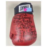 Kelcie banks Autograped boxing glove
