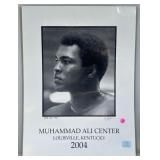Muhammad Ali lithograph print