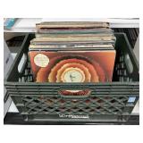 LP Records box Incl. Stevie Wonder, The Girls,