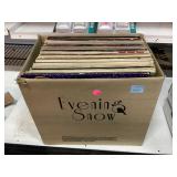 LP Records box Incl. Prince, Stevie Wonder, Earth