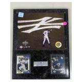 Derek jeter baseball plaque