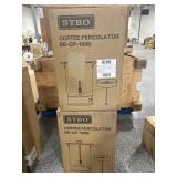 Pair NIB Sybo Coffee Percolators SR-CP-100B