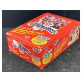 1989 pro set football wax box