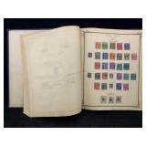 Us American Stamps On Album, Some Unused, See