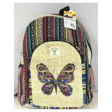Himalayan hemp THC free backpack made in Nepal