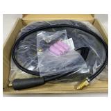 TIG welding, torch new in the box