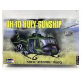 A Revell, UH-1D, Huey gunship helicopter 1/32