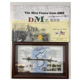 Genuine Piece of DMZ Barbed Wire Fencing in Box