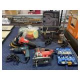 Electric tools incl. Craftsman Jigsaw, Random