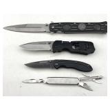 Assorted Pocket Knives and Multitools