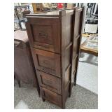 Antique Mission Style Arts & Crafts 4 Drawer