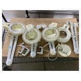 4 Desk Clamp magnifying lamps
