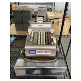 Vtg Alpine Electric cash register, no key, approx
