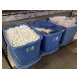Small Plastic Bottles with Caps and more - 3 Bins