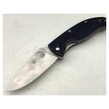 Spyderco Pocket Knife 8Cr13MoV - Made in China