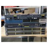 Server Equipment incl. Cisco Catalyst 3750-E