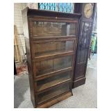 GRM Antique Lawyers Hutch Bookshelf - 7pcs -