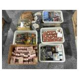 NIB and NOS Items - Snowglobes, Glass Bears,