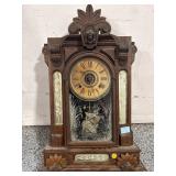 Antique William L. Gilbert Amphion Wall Clock -