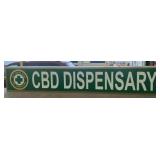 Light up sign Housing, approx 12ftx2ftx5.5in,