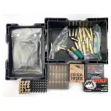 Assorted Ammo, Stripper Clips, Partial Boxes Ammo
