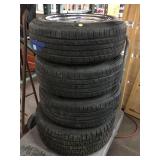 3 Flaken Proturing tires w/rim, 185/65R14 86T &