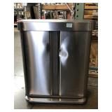 SimpleHuman dual waste bin foot pedal, approx