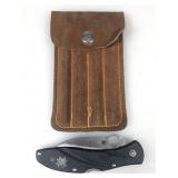 Spyderco Pocket Knife with Spyderco Sharpening
