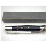Vtg Stiletto Style Switchblade - Stainless Steel