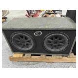 Pair Kicker Comp VX 12 in Subs in Box