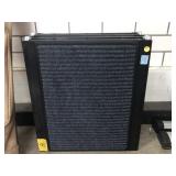 Folding carpet platform, approx 17x70in