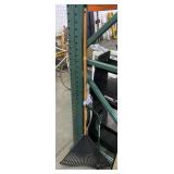 Plastic leaf rake w/orbit 36in wand with 9