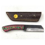Hand Made Damascus Steel Knife with Fitted