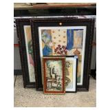 Framed Prints and Impasto Painting of Basilica -