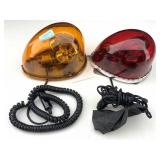 Vtg Police/Security Car Lights