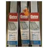 3-Oatey Designline Square 24in Linear Drain