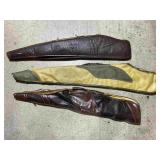3 Vtg Soft Rifle Cases - some issues