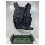New Tactical Vest with Holster and Pouches and