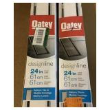 2-Oatey Designline Tile in 24in Linear Drain