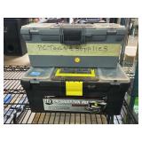 3 Plastic Toolboxes w/tray