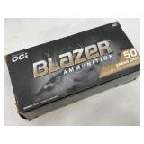 50 Rounds 9mm Ammo - 124gr FMJ
