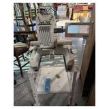 Brother PR-600 Embroidery Machine Working with