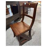 Wood Library Chair