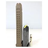 Extended Glock 9mm Magazine and Taurus Mag