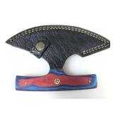 Hand Made Damascus Steel Knife with Fitted