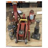 Red Hydraulic floor Lift Jack and more