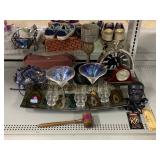 Decorative Clocks, Centerpieces, Bags, and More.