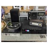 Assorted Electronics. RCA DVD Player, Radios,